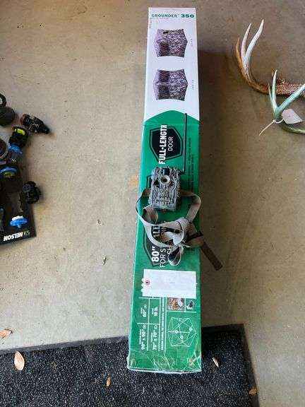 Barronette Grounder 350 Ground Blind, Stealth Cam Game Camera image