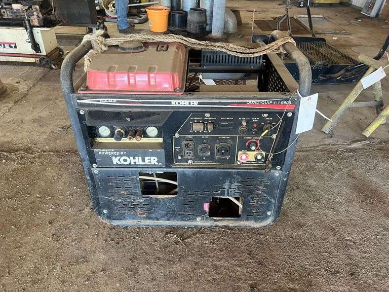 Kohler Generator (Missing Battery) Quad-Quip 4-1 9800 image