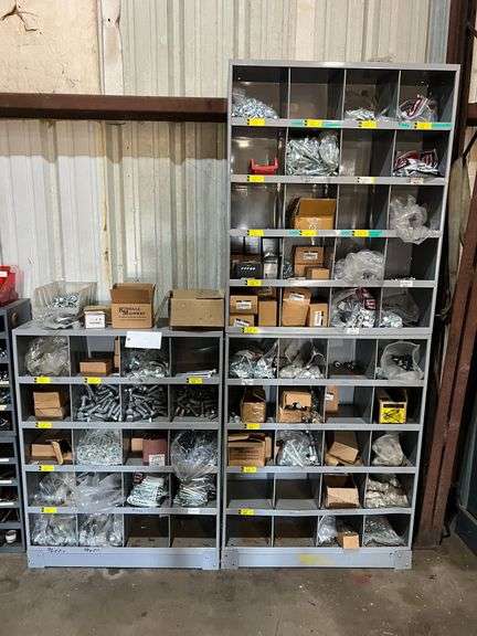 (3) Bolt Bins & Containers - 45 1/2" Tall x 35 1/4" Wide x 12" Deep image