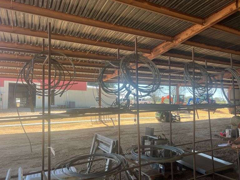 Contents of Rack - Cables, Scrap Metal image