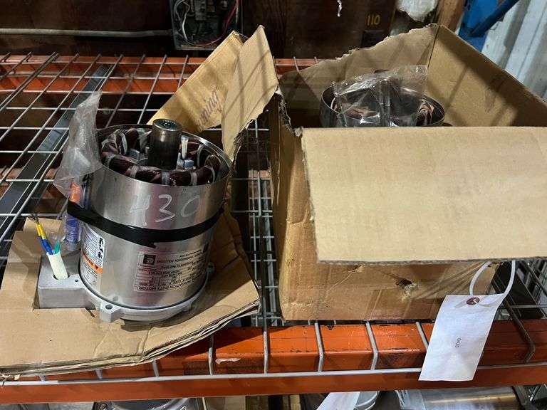 (2) Browning Irrigation Duty Motor 1.0/0.83 HP image