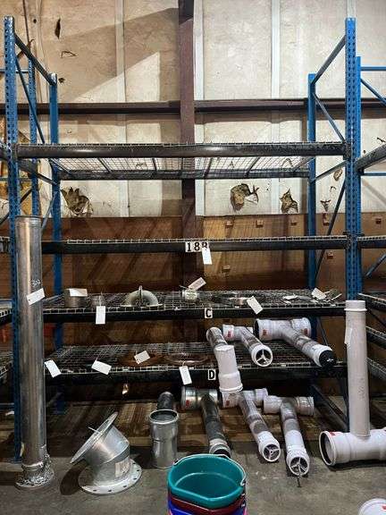 Shelving - 9'4" Long x 12' Tall x 3 1/2' Wide image