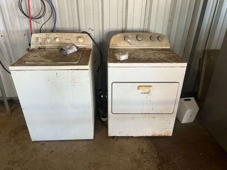 Whirlpool Dryer & Hot Point Washing Machine image