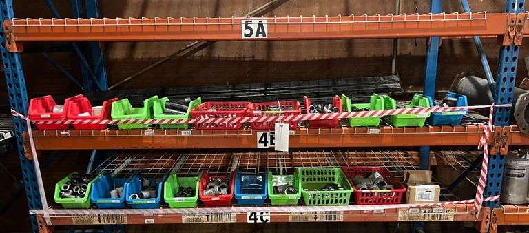 Contents of Shelf(s)- Bushings, Tee Joints, Couplings, Compression Couplings, Elbows & Baskets image