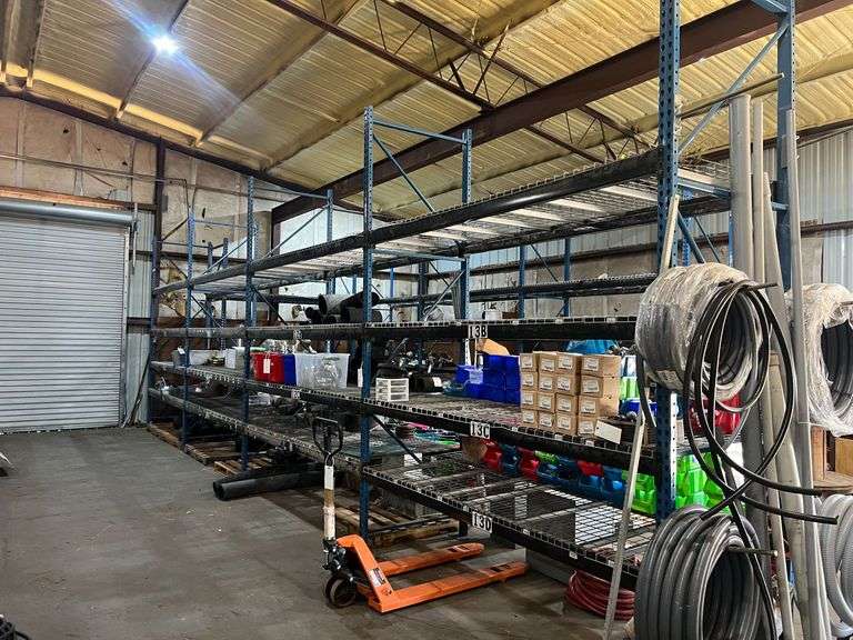 Shelving - 37' 4" Long x 12' Tall x 3 1/2' Wide image