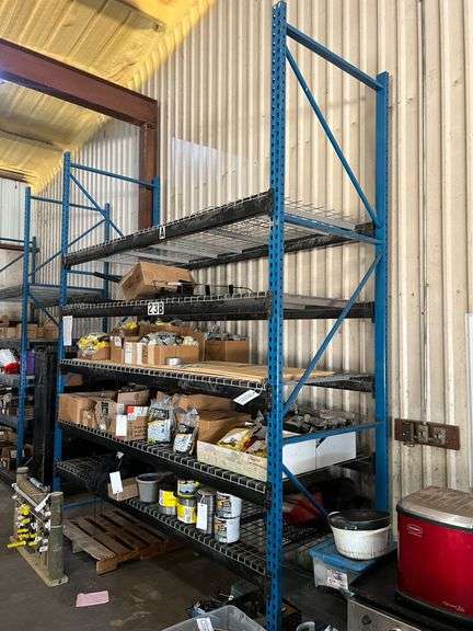 (1) Pallet Rack-114 Inches Wide (Outside), 42 Inches Deep, 144 Inches Tall image