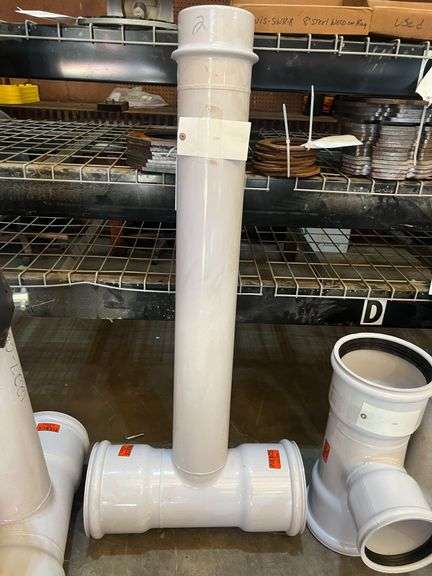 (1) Pierce Fittings Inline IPS Tee Riser (Female x Female) 8" X 8" image