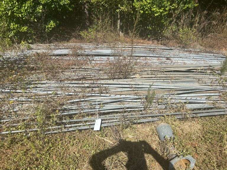 Galvanized Irrigation Bracing Rods - 28' 8" Long image