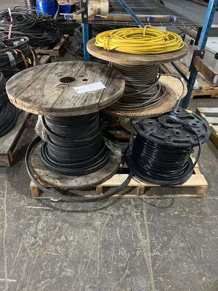Pallet of Electrical Wire & Spools image
