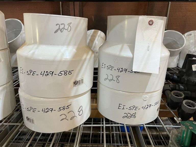 (4) 8" to 6" PVC Reducer image