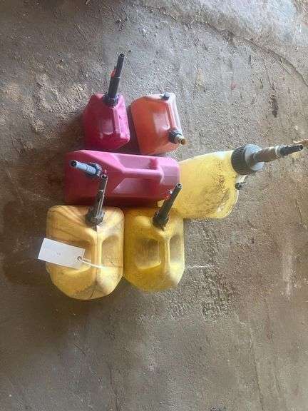 Assorted Fuel Cans image