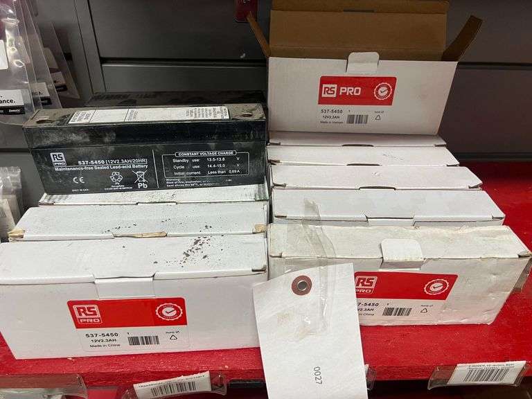 (15) RS PRO 537-5450 Batteries image