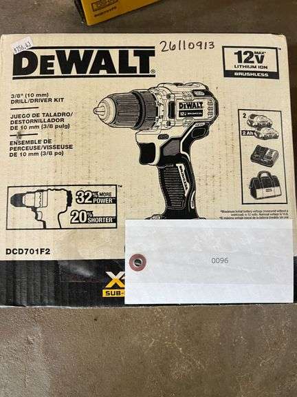 Dewalt Extreme Sub-Compact Series Drill image
