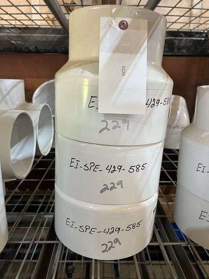 (3) 8" to 6" PVC Reducer image