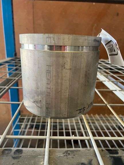 (1) 6" Metal Weld on Coupling, 6" Long image