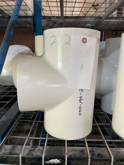 (3) 6" PVC Tee (Slip) image