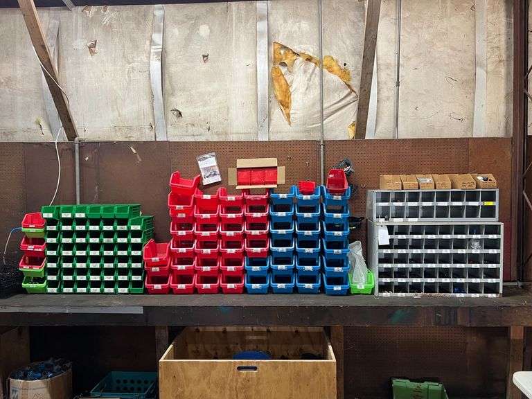 Bulk Bin, Stack'um Ups, Wire Baskets and Contents image