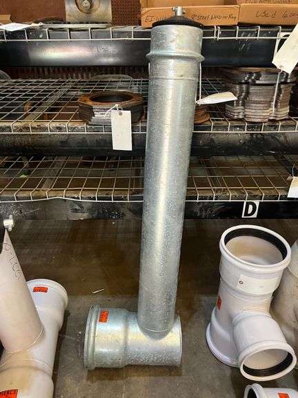 (1) Pierce Fittings Galvanized IPS Cap Riser (Female) 8" image