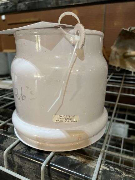 (1) 6" Pierce Fittings Metal End Cap image