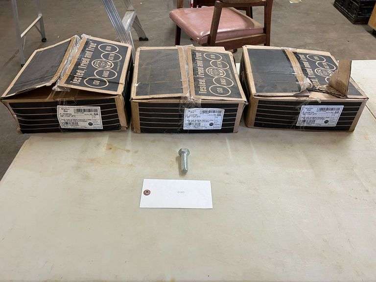 5/8"-11"X2" Hex Head Bolts Grade 5-Zink image