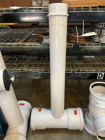 (1) Pierce Fittings Inline IPS Tee Riser (Female x Female) 8" X 8" image