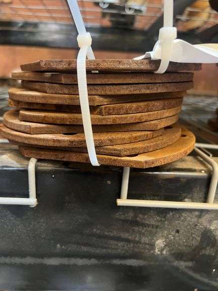 (10) Flanges - 1/4" Thick, 4" Inside Diameter, 61/2" Outside Diameter, 5 1/4" Pitch Circle Diameter with 6 Holes, Bolt Hole Size 7/16" image