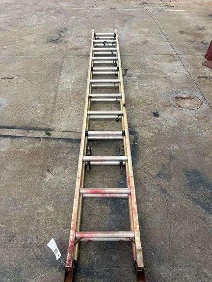 24' Fiberglass Extension Rock River Ladder