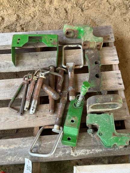 Various Tractor Parts, Hitches, Pins image