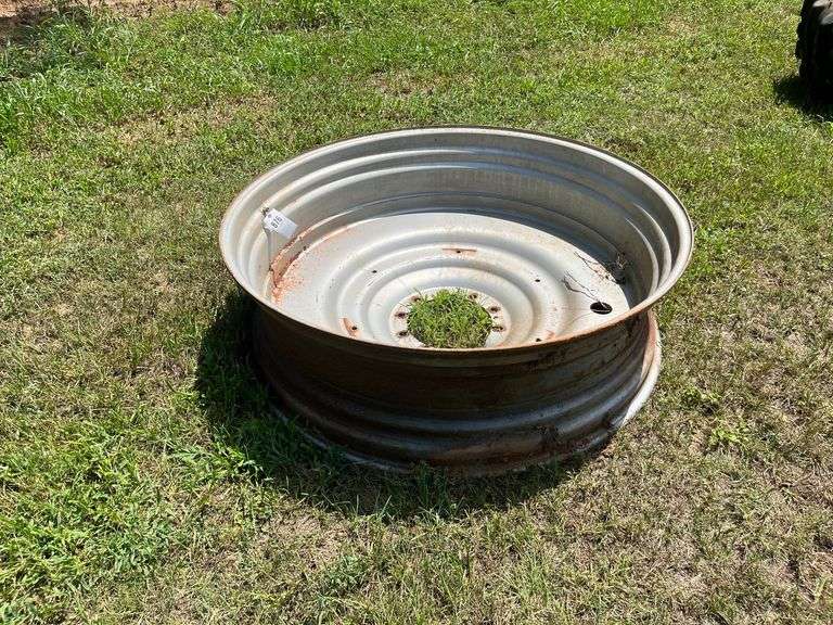 Tractor Tire Rim-Broken Lug Holes image