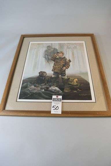 Framed Print “Answering the Call” by Ralph McDonald #4002/4750.