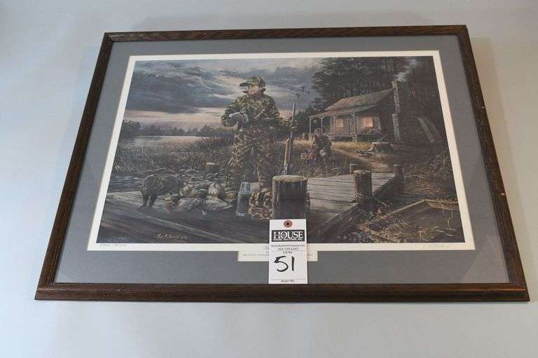 Framed Print “First Time Out” by Ralph McDonald # 2900/3000.