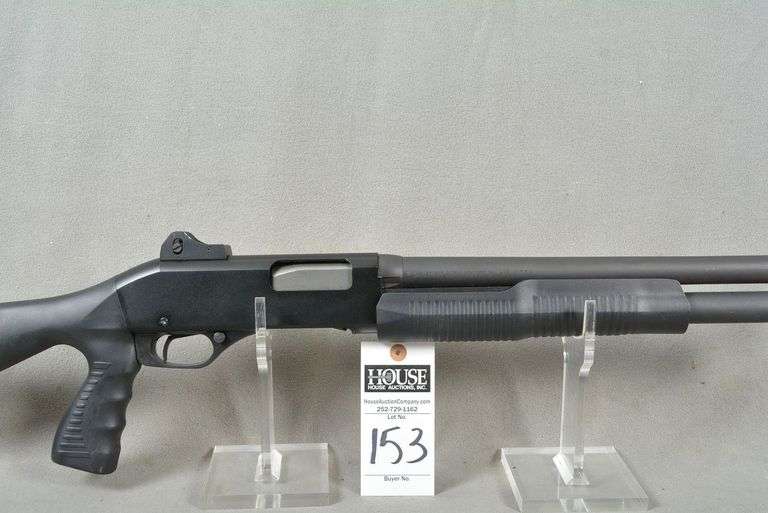 STEVENS Model 320 Shotgun, 12 ga., pump, 3" chamber, 18.5" barrel, rear peep sight, composite stock and forearm, imported by SAVAGE ARMS, mint condition, Ser #175472A image