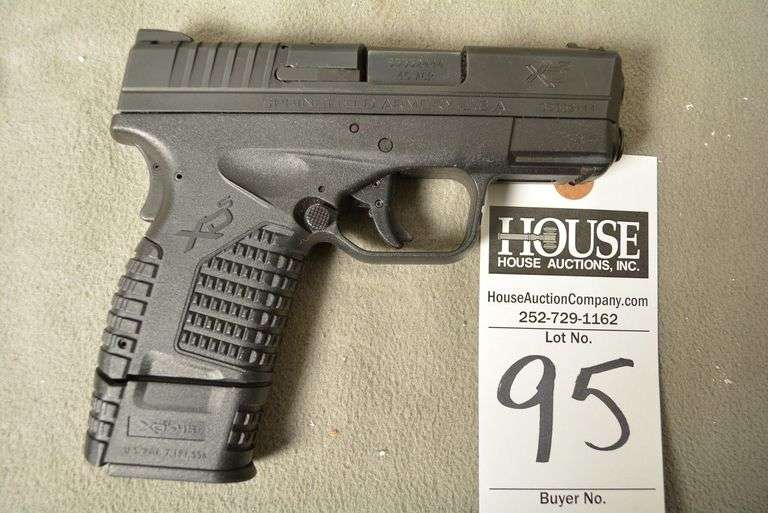 SPRINGFIELD ARMORY Model XP-45 ACP Handgun, cal. .45 Auto, 3.3" barrel, night sights, 2 magazines, mint condition, Ser #S3332444 image