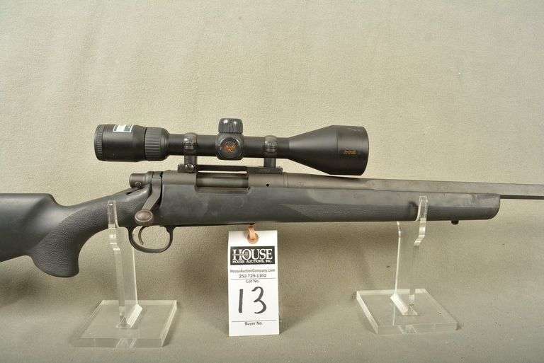 REMINGTON Model 700 VTR Rifle, cal. .308 bolt action with composite stock & NIKON Scope Pro Staff, 3x9-50, 22" ported barrel, mint condition, Ser #G6938415 image