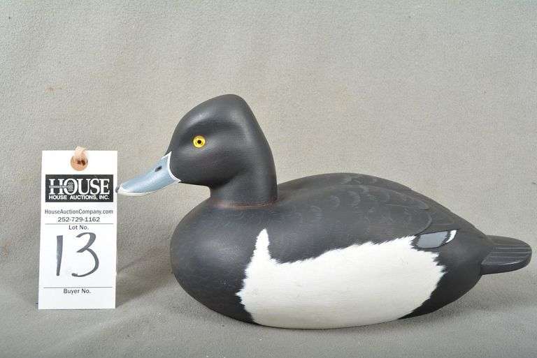 Ringneck Drake by Wayne Davis, Harkers Island, one of the Original Seven who started the CSDCG, dated 20132, signed by the maker