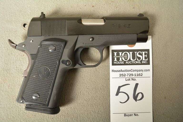 PARA ORDNANCE Model P12-45 Handgun, cal. .45 ACP, Semi-Auto, 3.5" barrel, night sights and soft case, mint condition, Ser #RJ4276 image