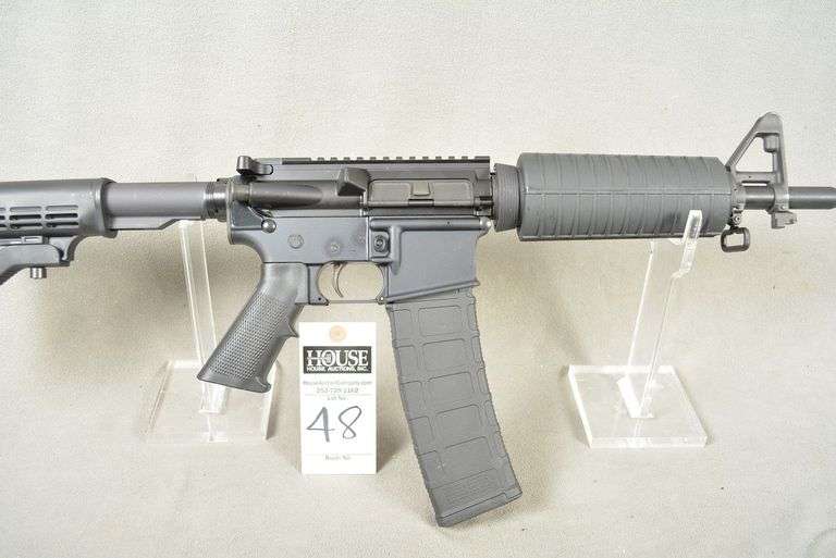 ANDERSON Model AM-15 Rifle, cal. 5.56 mm, AR Style, Semi-Auto, 16" barrel, flash suppressor, collapsible stock, mint condition, Ser #18282453 image