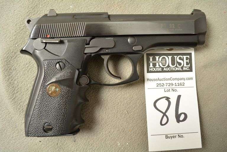 TAURUS Model PT92C Handgun, cal. .9 mm Semi-Auto, 4.25" barrel, mint condition, Ser #T0I32156 image