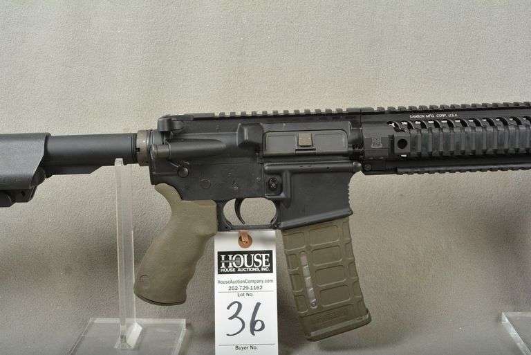 ADAMS ARMS Model !!-15 Rifle, cal. 5.56 mm, AR Style Semi-Auto, 16" barrel, front handle grip, collapsible stock, mint condition, Ser #AATM002183 image