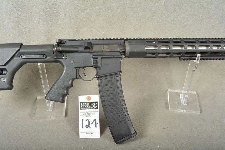 ROCK RIVER ARMS Model LAR-15 Rifle, cal. 5.56 Semi-Auto, 20" stainless barrel, adjustable stock, mint condition, Ser #KT1202241 image