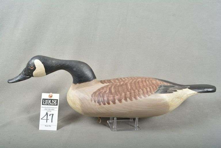 Canada Goose, feeder style head, by BRYANT, stamped by the maker, excellent paint job