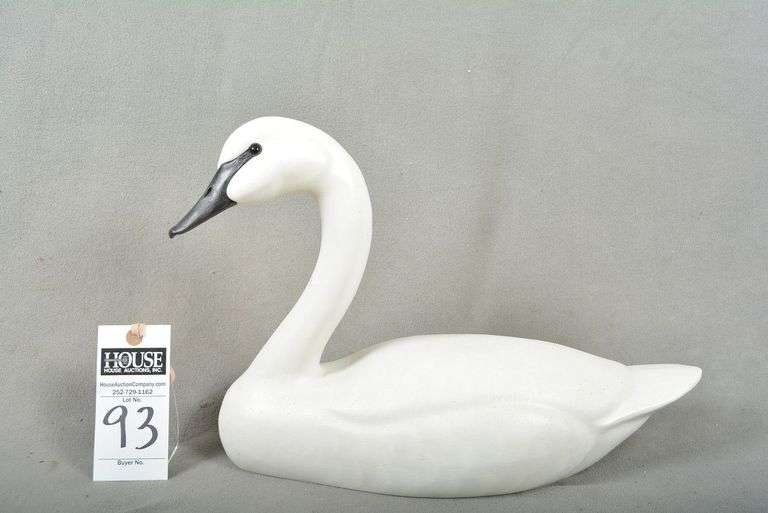 Swan full size by Bob Boulware, signed by the maker image