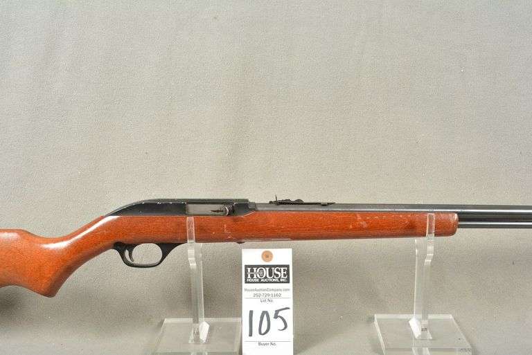 MARLIN Model 60 Rifle, cal. .22 LR Semi-Auto, 22" barrel, tubular magazine, some scuff marks, good condition, Ser #16357175 image