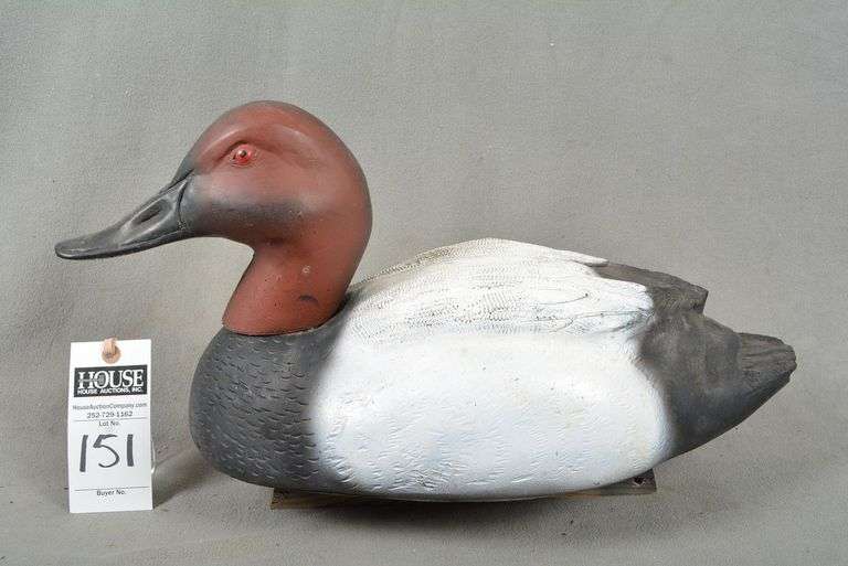 Canvasback drake by URE-A-DUCK DECOYS image