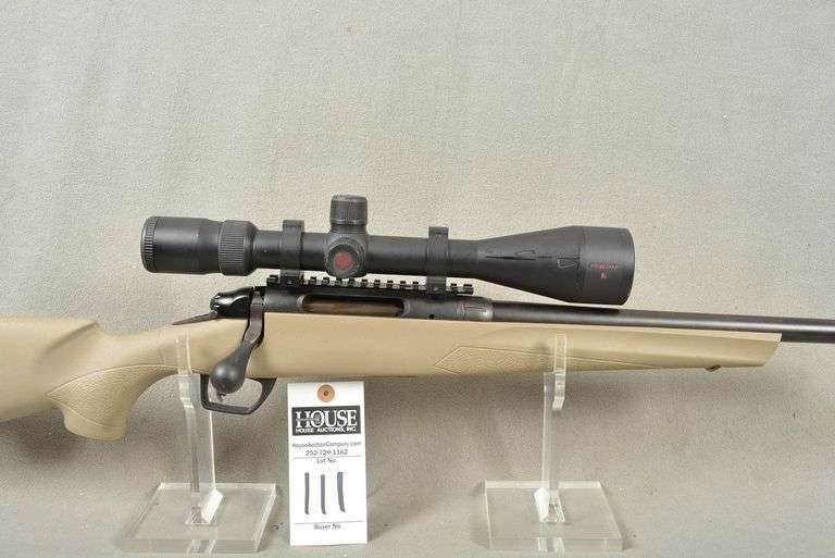 REMINGTON Model 783 Rifle, cal. 6.5 CREEDMORE Bolt Action Rifle with NIKON PROSTAFF Scope 4-16x50, 16.5" threaded barrel, mint condition, Ser #RA46607B image