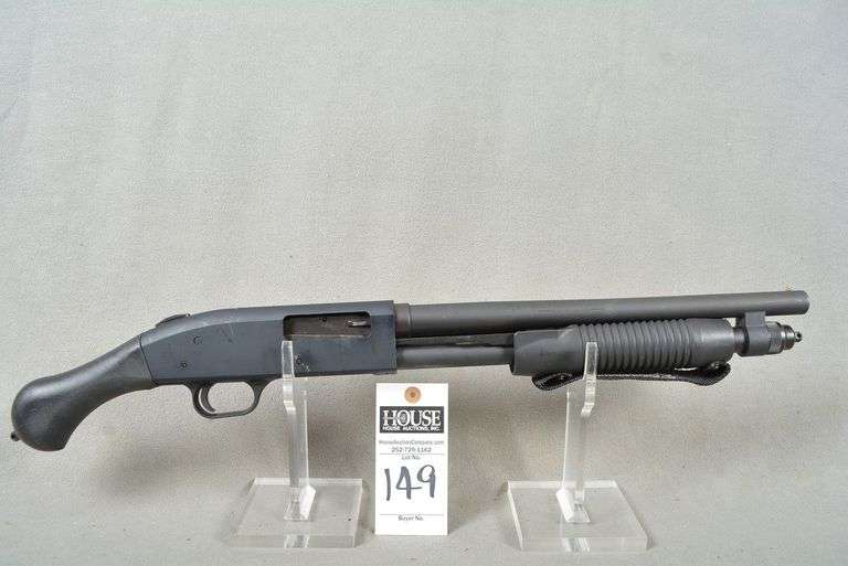 MOSSBERG Model 590 Handgun, 20 ga., pump, 14.5" barrel, some scuffs on receiver otherwise excellent condition, Ser #V0734814 image