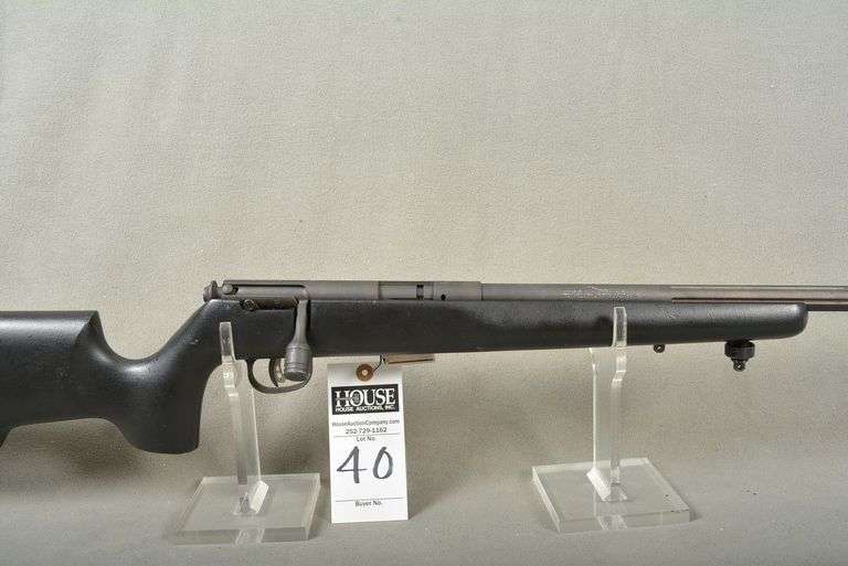 SAVAGE ARMS Model M93 Rifle, cal. .17 HMR, Bolt Action, composite stock, 22" fluted barrel, threaded end for suppressor, excellent condition, Ser #1559439 image