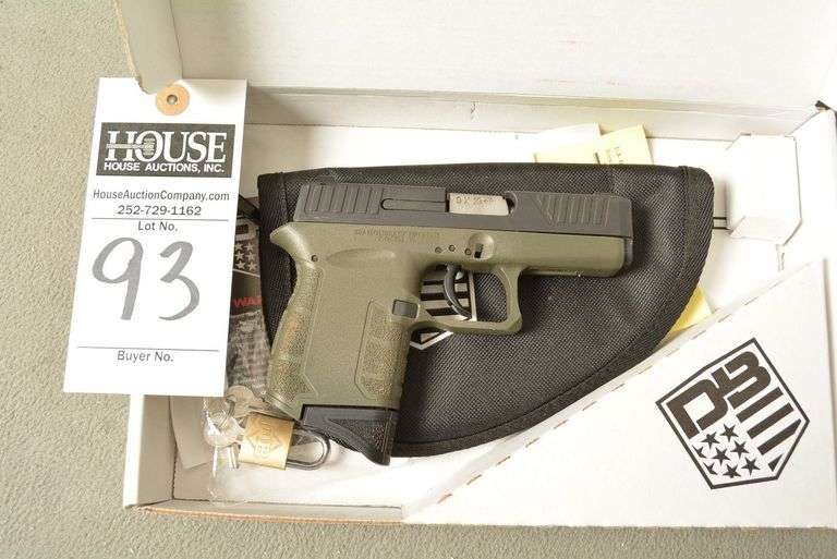 DIAMOND BACK Model DB9 Handgun, cal. .9 mm Semi-Auto, 3.1" barrel, night sights, New in Original Box with Documents, Ser #YL5229 image