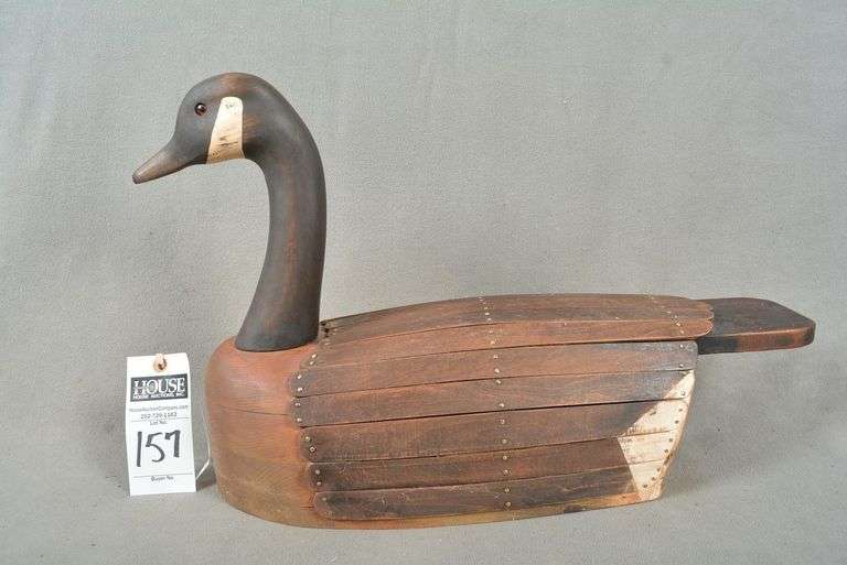 Canada Goose slat decoy, by Jeffrey J. Johnson image