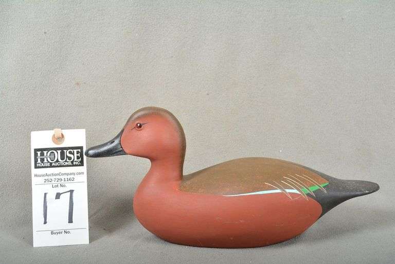 Cinnamon Teal Drake by Joseph B. Lee, dated 1-21-2000, signed by the maker